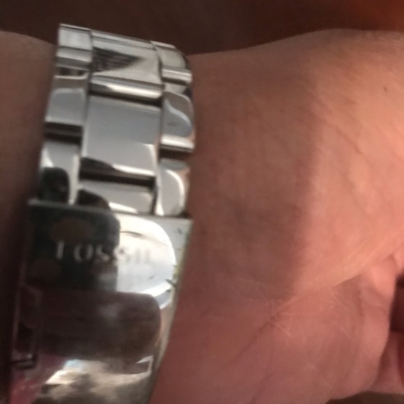 Blue Face Fossil Watch - Picture 3 of 3